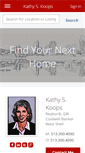 Mobile Screenshot of kathykoops.com